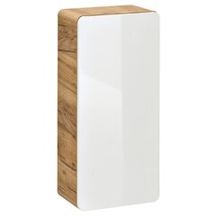 Тумба для ванной комнаты Hakano Arcade, 35x75 см, белый/коричневый цвет цена и информация | Шкафчики для ванной | kaup24.ee