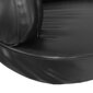 vidaXL ergonoomiline koeravoodi, must, 88 x 65 cm, kunstnahk hind ja info | Pesad, padjad | kaup24.ee