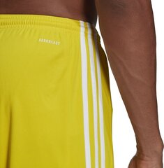 Meeste lühikesed püksid adidas Squadra 21 GN5772, kollane, S hind ja info | Jalgpalli varustus ja riided | kaup24.ee