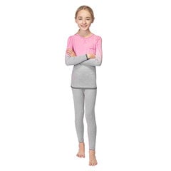 Spokey tüdrukute termopesukomplekt ELSA, roosa-hall цена и информация | Зимняя одежда для детей | kaup24.ee