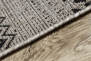 Sisal vaip SISAL FLOORLUX 20510 hõbe / must hind ja info | Vaibad | kaup24.ee