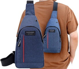 Маленький спортивный рюкзак мужской L132, синий цена и информация | Мужские сумки | kaup24.ee