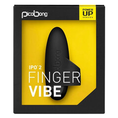 Mycero Finger Fun näpuvibraator PicoBong, must hind ja info | Vibraatorid | kaup24.ee