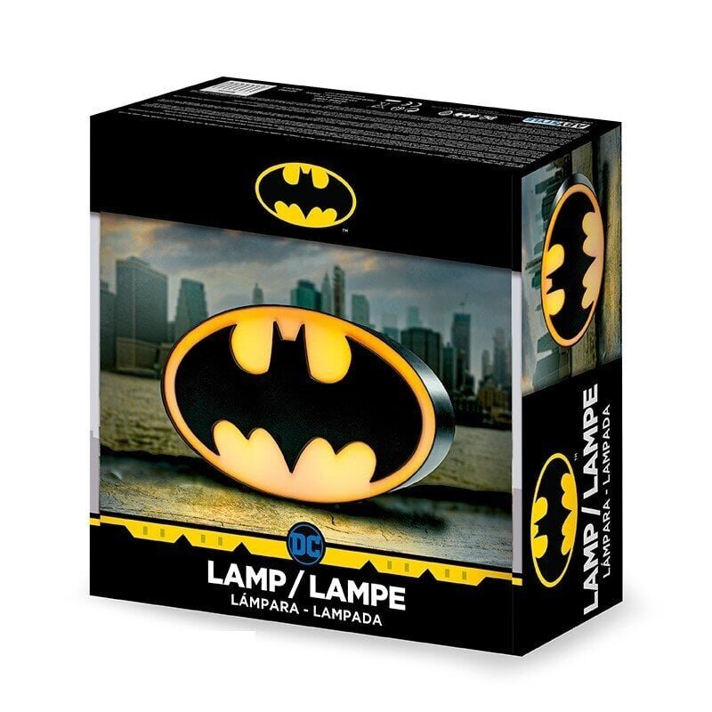 DC Comics Batman Logo Lamp hind ja info | Fännitooted mänguritele | kaup24.ee