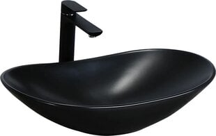 Valamu Rea Royal 60 Black Mat Countertop hind ja info | Kraanikausid, valamud | kaup24.ee