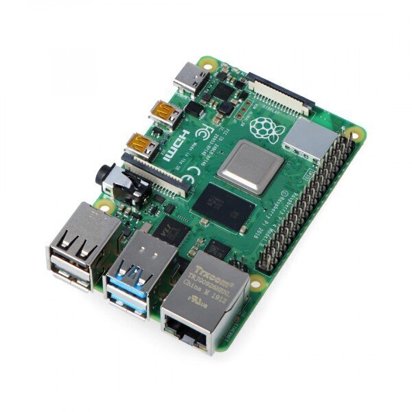 Raspberry Pi 4B WiFi 4GB RAM komplekt koos ametlike tarvikutega цена и информация | Robootika, konstruktorid ja tarvikud | kaup24.ee