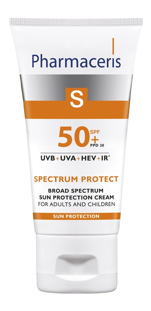 Päikesekaitsekreem näole Pharmaceris S SPF50+, 50 ml hind ja info | Päikesekreemid | kaup24.ee