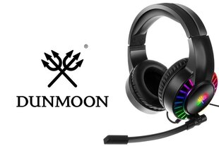 Игровая гарнитура 5.1 RGB Dunmoon 19060 с микрофоном цена и информация | Наушники | kaup24.ee