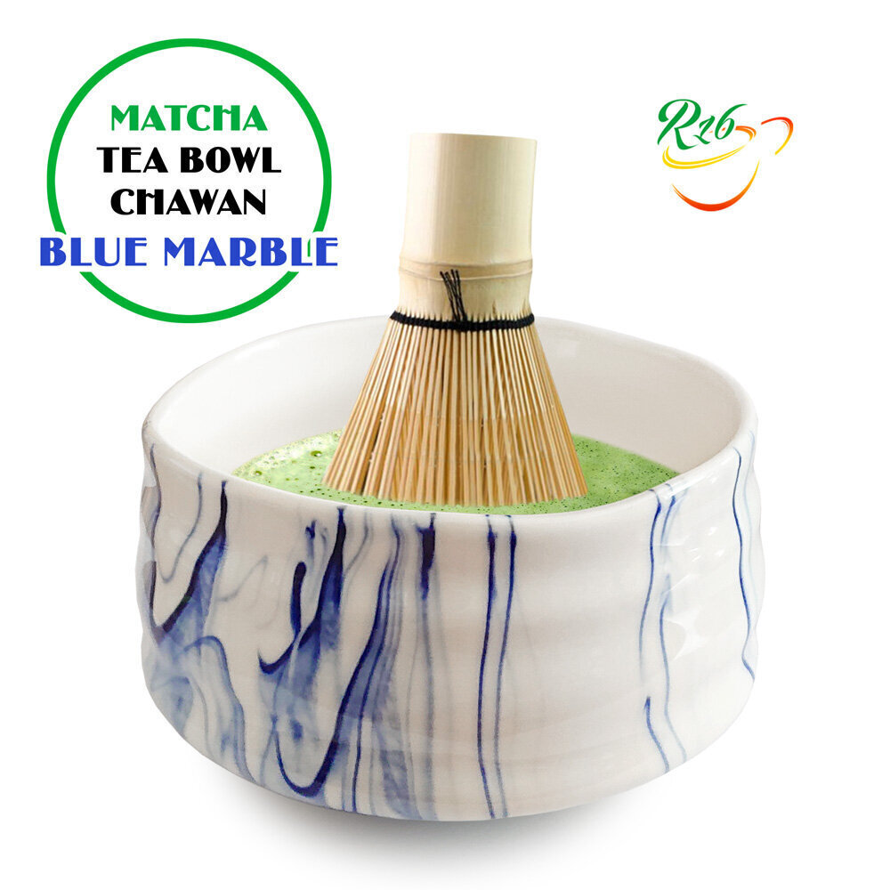 MATCHA CHAWAN - BLUE MARBLE - Matcha keraamiline kauss 500 ml цена и информация | Köögitarbed | kaup24.ee