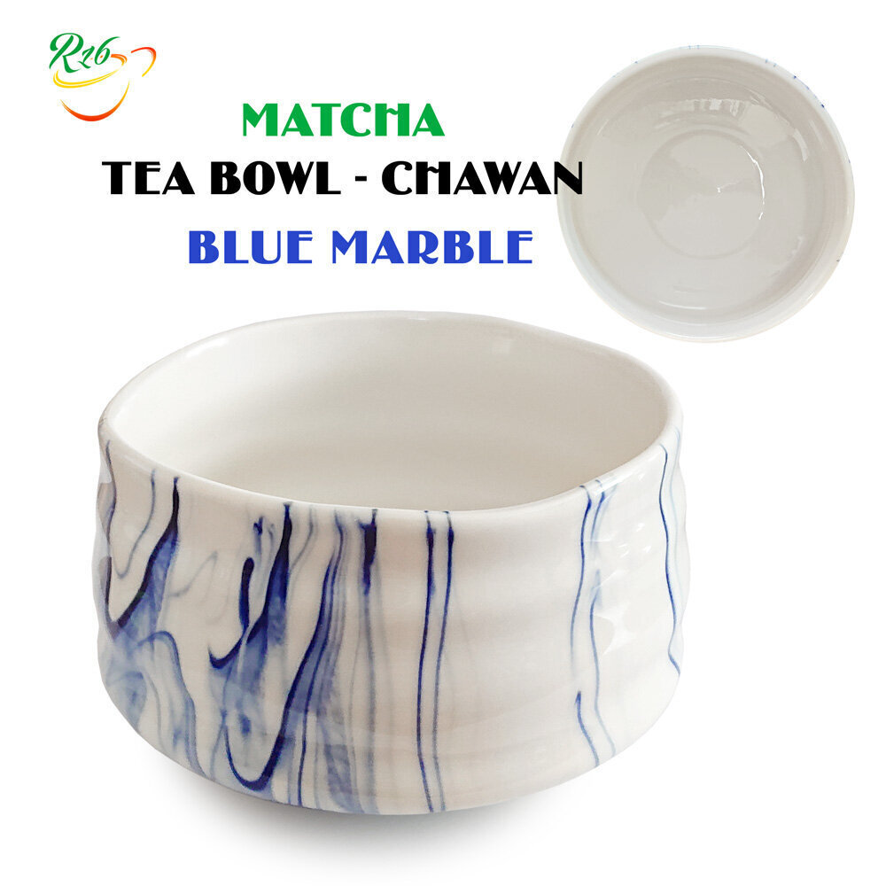 MATCHA CHAWAN - BLUE MARBLE - Matcha keraamiline kauss 500 ml цена и информация | Köögitarbed | kaup24.ee