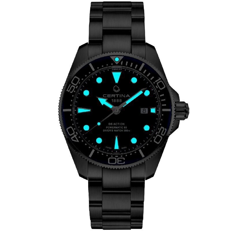 Käekell meestele Certina DS Action Diver 43 C032.607.11.051.00 C032.607.11.051.00 цена и информация | Meeste käekellad | kaup24.ee