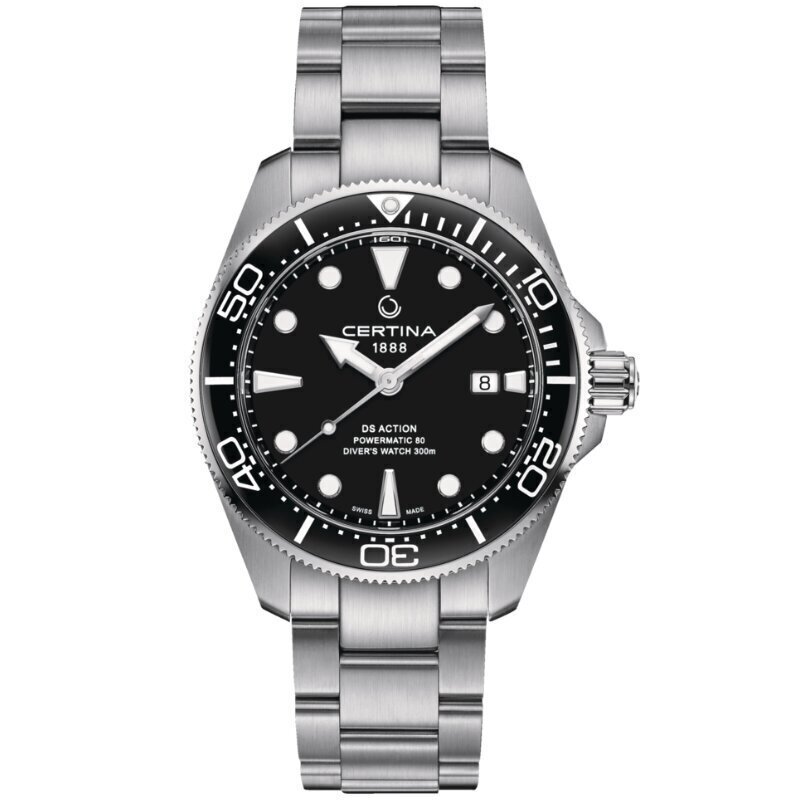 Käekell meestele Certina DS Action Diver 43 C032.607.11.051.00 C032.607.11.051.00 hind ja info | Meeste käekellad | kaup24.ee