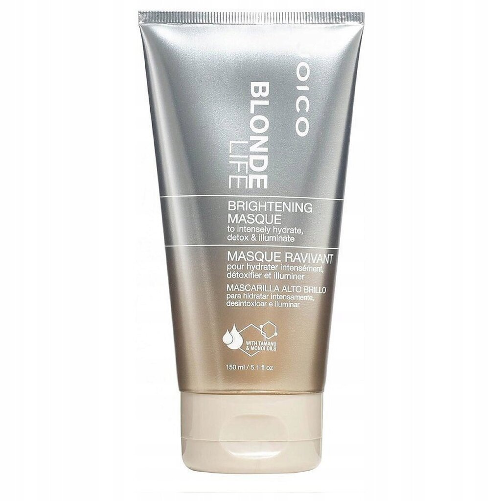 Juuksemask Joico Brightening Blonde Life 150 ml hind ja info | Maskid, õlid, seerumid | kaup24.ee