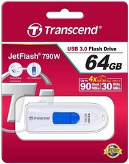 USB накопитель данных Transcend TS64GJF790W цена и информация | USB накопители | kaup24.ee