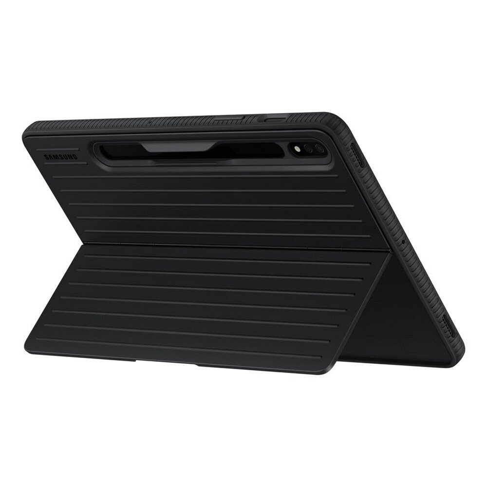 Samsung Tab S8 UltraBook Cover Standing Cover must EF-RX900CBEGWW цена и информация | Tahvelarvuti kaaned ja kotid | kaup24.ee