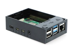 Ümbris Raspberry Pi 4B jaoks - Multicomp Pro - must hind ja info | Robootika, konstruktorid ja tarvikud | kaup24.ee