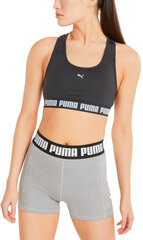 Cпортивный бюстгальтер Puma Mid Impact Strong Black 521599 01, черный цена и информация | Спортивная одежда женская | kaup24.ee
