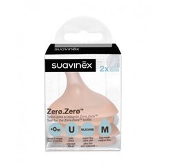 2 pudeliluti komplekt Suavinex, keskmise vooluga, 0+ kuud hind ja info | Lutipudelid ja aksessuaarid | kaup24.ee