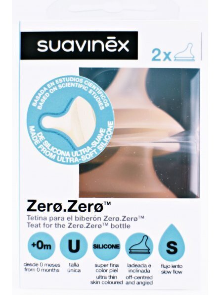 2 pudeliluti komplekt Suavinex, aeglane vool, 0+ kuud hind ja info | Lutipudelid ja aksessuaarid | kaup24.ee