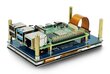 Mahtuvuslik puuteekraan 4,3" 800x480px DSI koos kaitseümbrisega, sobib Raspberry Pi, Waveshare 18645 цена и информация | Robootika, konstruktorid ja tarvikud | kaup24.ee