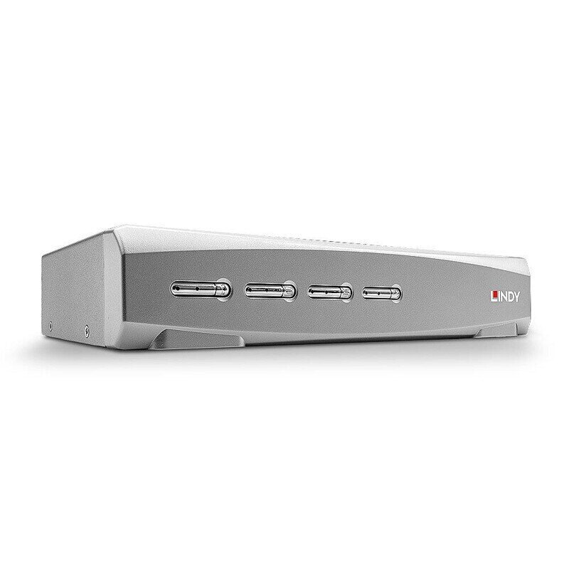 Video Switch HDMI 4PORT/39308 Lindy цена и информация | USB jagajad, adapterid | kaup24.ee
