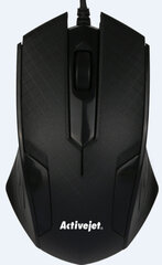 Мышь Activejet Wired USB mouse AMY-201 цена и информация | Мыши | kaup24.ee