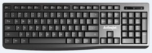 Клавиатура Activejet USB keyboard K-3803S цена и информация | Клавиатуры | kaup24.ee