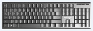 Клавиатура Activejet USB keyboard K-3903SW цена и информация | Клавиатура с игровой мышью 3GO COMBODRILEW2 USB ES | kaup24.ee