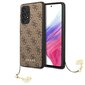 Telefoniümbris Original Guess 4G Charms Collection Hardcase sobib Samsung Galaxy A53 5G, pruun цена и информация | Telefoni kaaned, ümbrised | kaup24.ee