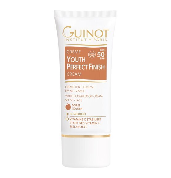 Näokreem küpsele nahale Guinot Youth SPF50 Golden, 30 ml hind ja info | Näokreemid | kaup24.ee