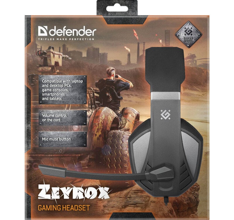 Defender Zeyrox hind ja info | Kõrvaklapid | kaup24.ee