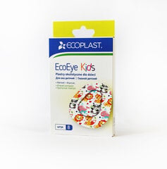 Ecoplast пластырь для глаз детский 5,7 см х 7,2 см, 8 шт. цена и информация | Аптечки | kaup24.ee