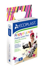 Plaastrid ECOPLAST N10 „Piraat“ lastele цена и информация | Аптечки | kaup24.ee