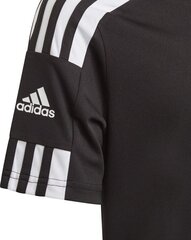 Футболка детская Adidas Squadra 21 GN5739, черная, 116 cm цена и информация | Футбольная форма и другие товары | kaup24.ee