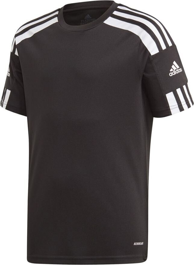 T-särk lastele Adidas Squadra 21 GN5739, must, 140 cm hind ja info | Jalgpalli varustus ja riided | kaup24.ee