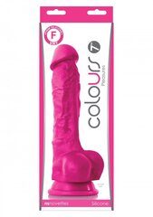Dildo Colours Pleasures 20.3 cm, roosa цена и информация | Фаллоимитаторы | kaup24.ee