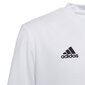 Laste T-särk Adidas Entrada 22 Jsy HC5054, valge цена и информация | Jalgpalli varustus ja riided | kaup24.ee