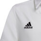 Polo laste T-särk Adidas Entrada 22 HC5059, valge цена и информация | Jalgpalli varustus ja riided | kaup24.ee