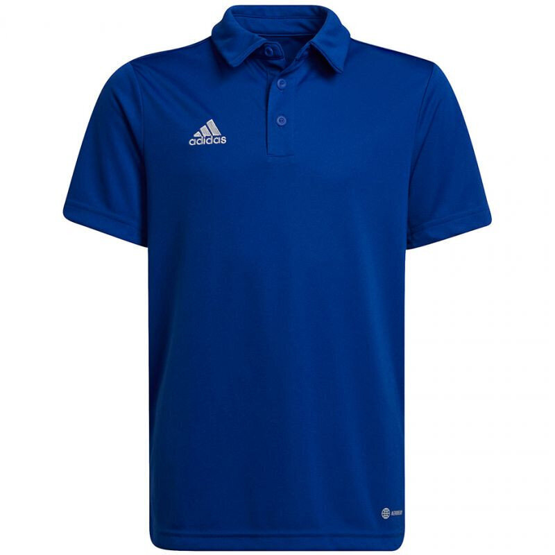 Polo laste T-särk Adidas Entrada 22 HG6289, sinine hind ja info | Jalgpalli varustus ja riided | kaup24.ee