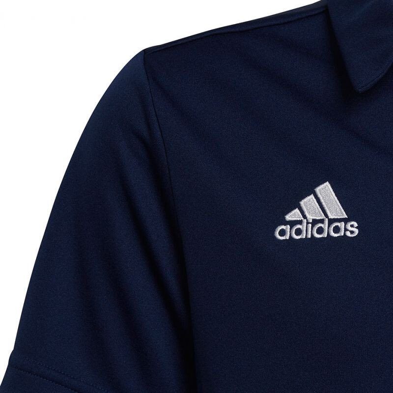 Polo laste T-särk Adidas Entrada 22 H57493, tumesinine цена и информация | Jalgpalli varustus ja riided | kaup24.ee