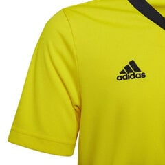 Laste T-särk Adidas Entrada 22 Jersey HI2127, kollane hind ja info | Jalgpalli varustus ja riided | kaup24.ee