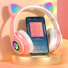 Juhtmeta Bluetooth kõrvaklapid "Cat ears" LED valgustusega hind ja info | Täpsustamata Arvutid ja IT- tehnika | kaup24.ee
