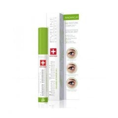 Ripsmeseerum Eveline Advance Volumiere 3in1 10 ml hind ja info | Ripsmetušid, lauvärvid, silmapliiatsid, seerumid | kaup24.ee