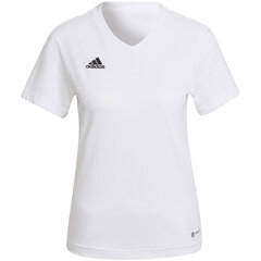 Женская футболка Adidas Entrada 22 HC0442, белый цена и информация | Футболка женская | kaup24.ee