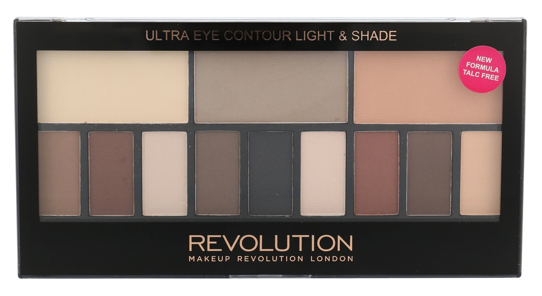 Lauvärvipalett Makeup Revolution London Eye Contour Ultra Light & Shade 14 g цена и информация | Ripsmetušid, lauvärvid, silmapliiatsid, seerumid | kaup24.ee