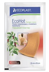 Ecoplast Перцовый пластырь перфорированный EcoHot 10×18 см, N2 цена и информация | Аптечки | kaup24.ee