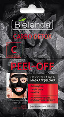 Маска для лица Bielenda Carbo Detox 12  цена и информация | Маски для лица, патчи для глаз | kaup24.ee