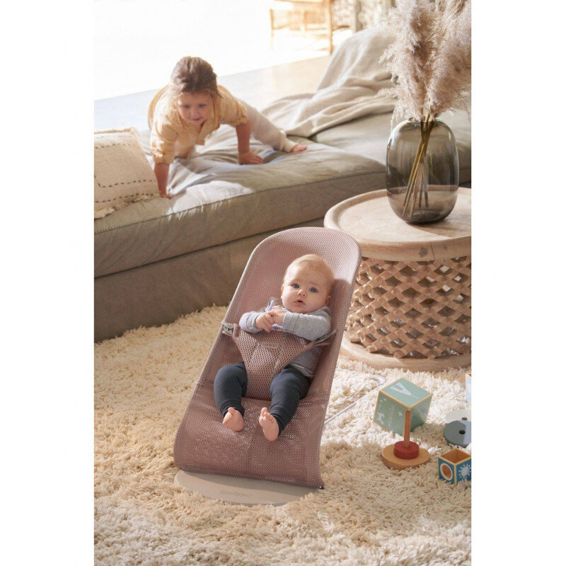 Lamamistool Babybjörn Bliss Mesh, Dusty Pink цена и информация | Beebi lamamistoolid | kaup24.ee