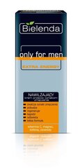 Niisutav ning pinguldav näokreem BIelenda Only For Men Extra Energy meestele 50 ml hind ja info | Näokreemid | kaup24.ee