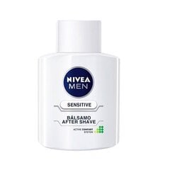 After Shave Men Sensitive Nivea (100 ml) цена и информация | Косметика и средства для бритья | kaup24.ee